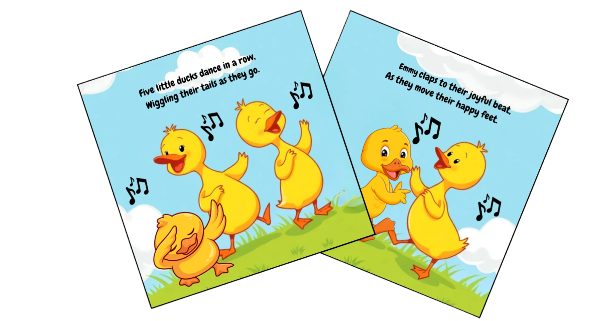 Personalized Counting Duck Story