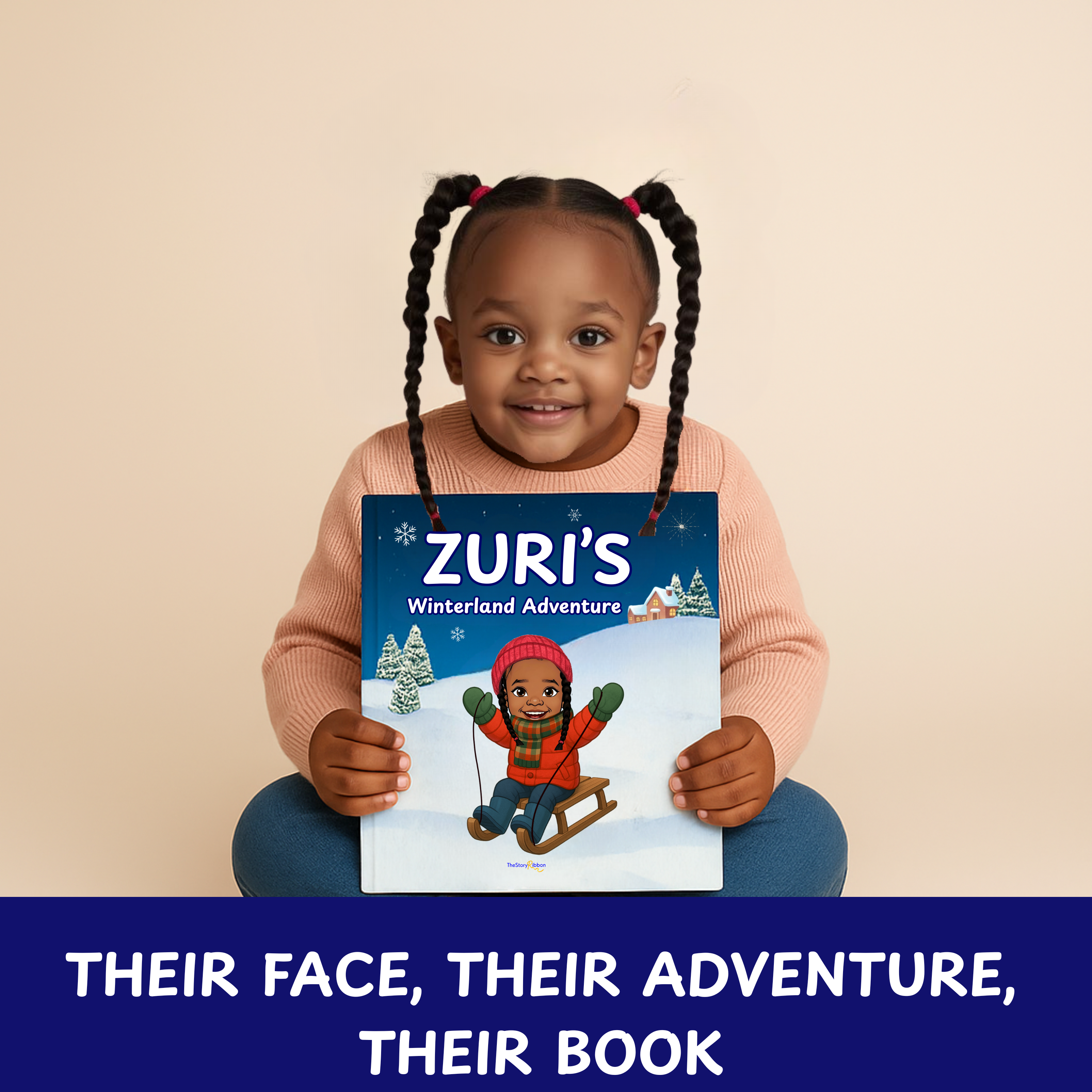 Personalized Winter Adventure Storybook | Custom Kids Book with Child’s Photo