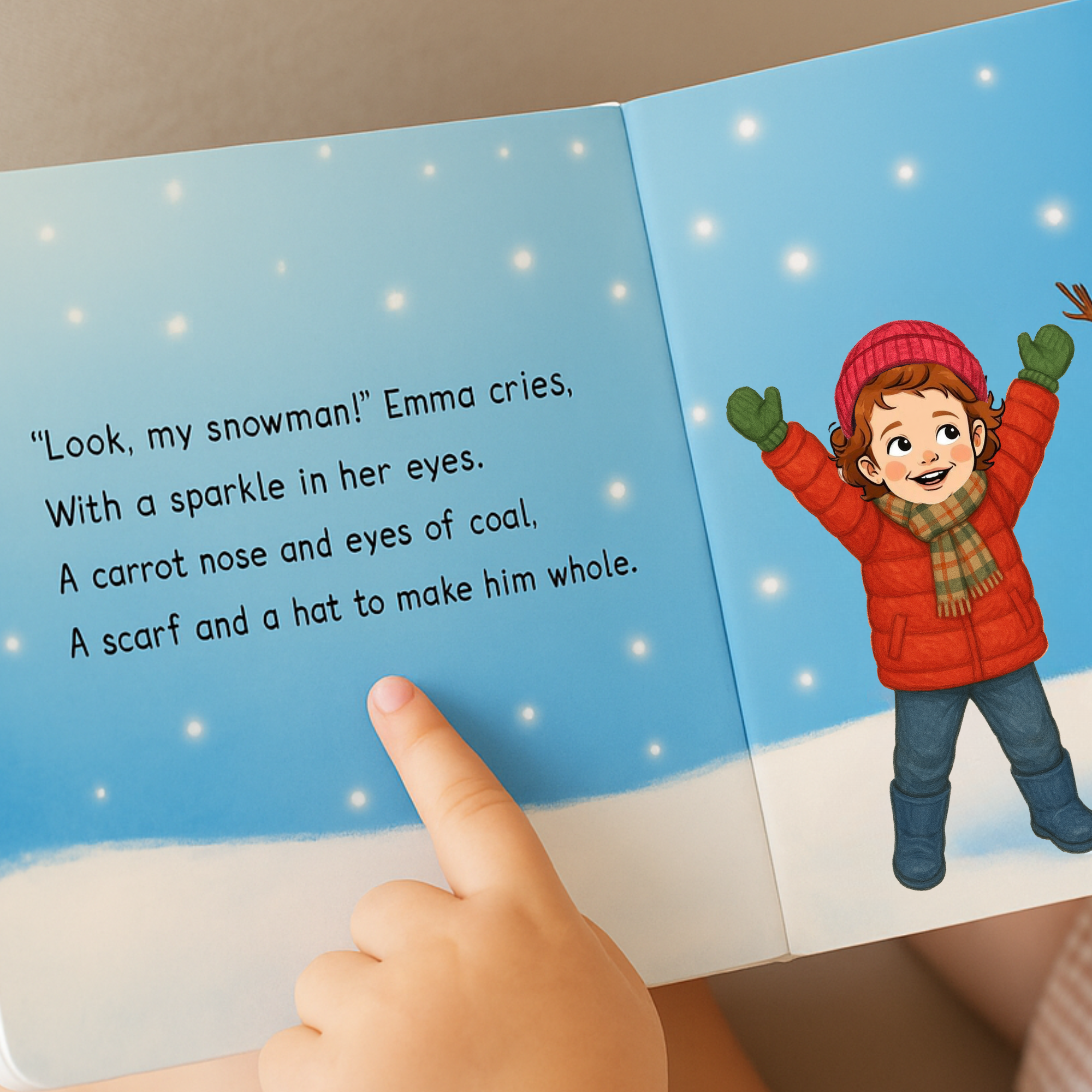 Personalized Winter Adventure Storybook | Custom Kids Book with Child’s Photo