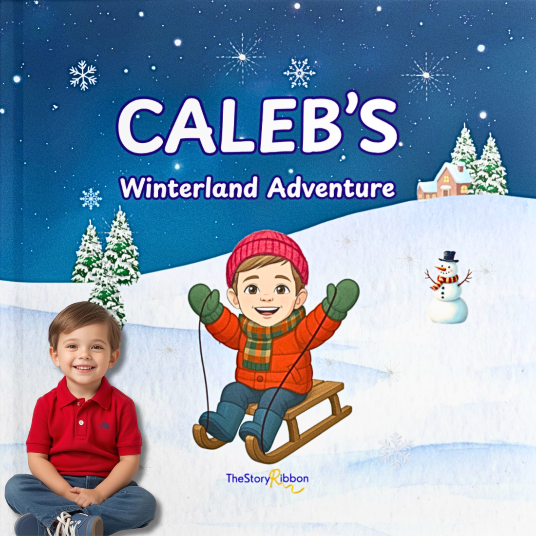 Personalized Winter Adventure Storybook | Custom Kids Book with Child’s Photo