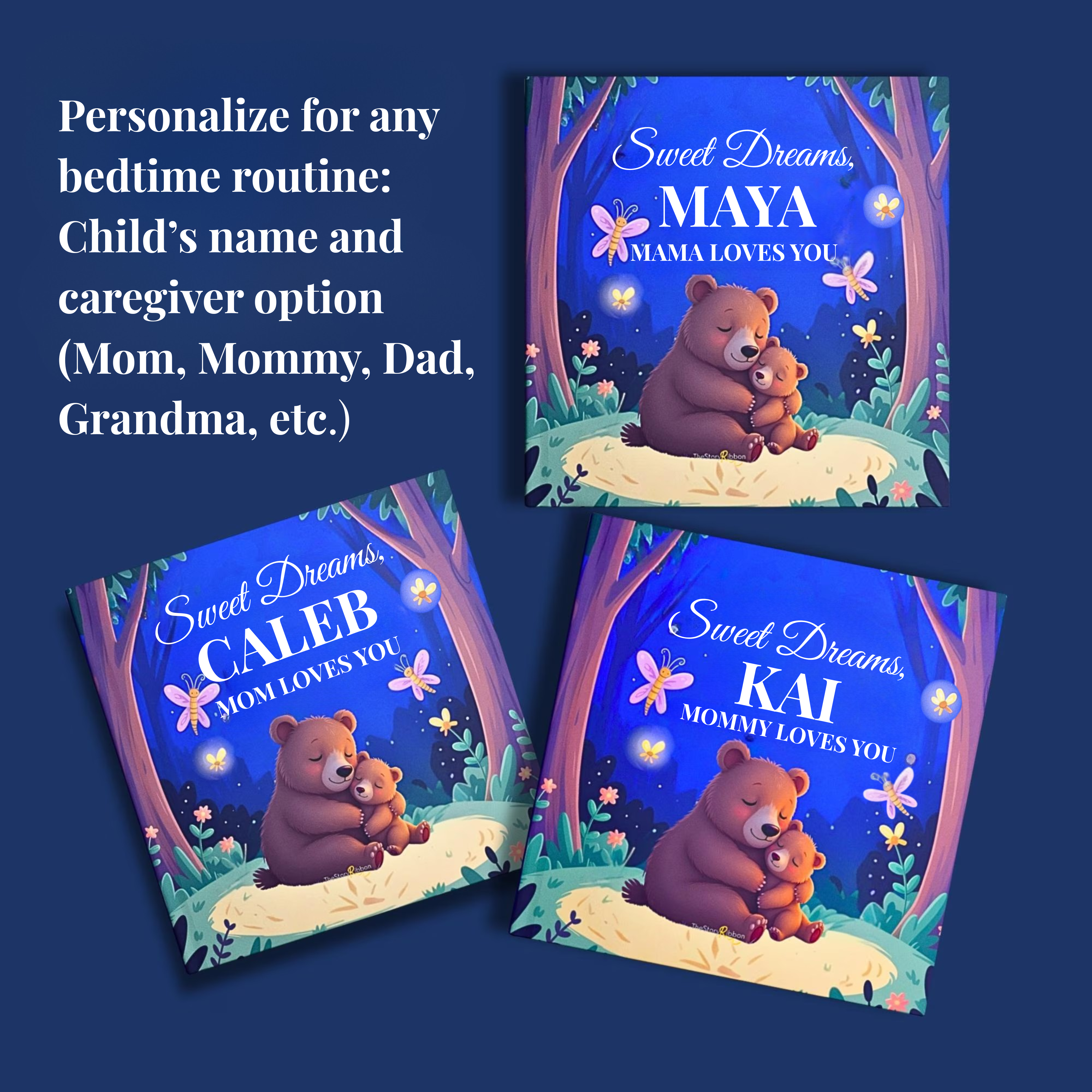 Personalized Bedtime Story for Kids – A Gentle Animal Tale of Moms and Little Ones