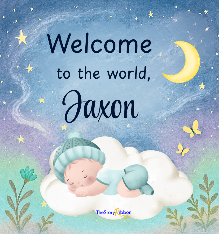 Welcome to the World Personalized Baby Book - Custom Keepsake for Expecting Parents