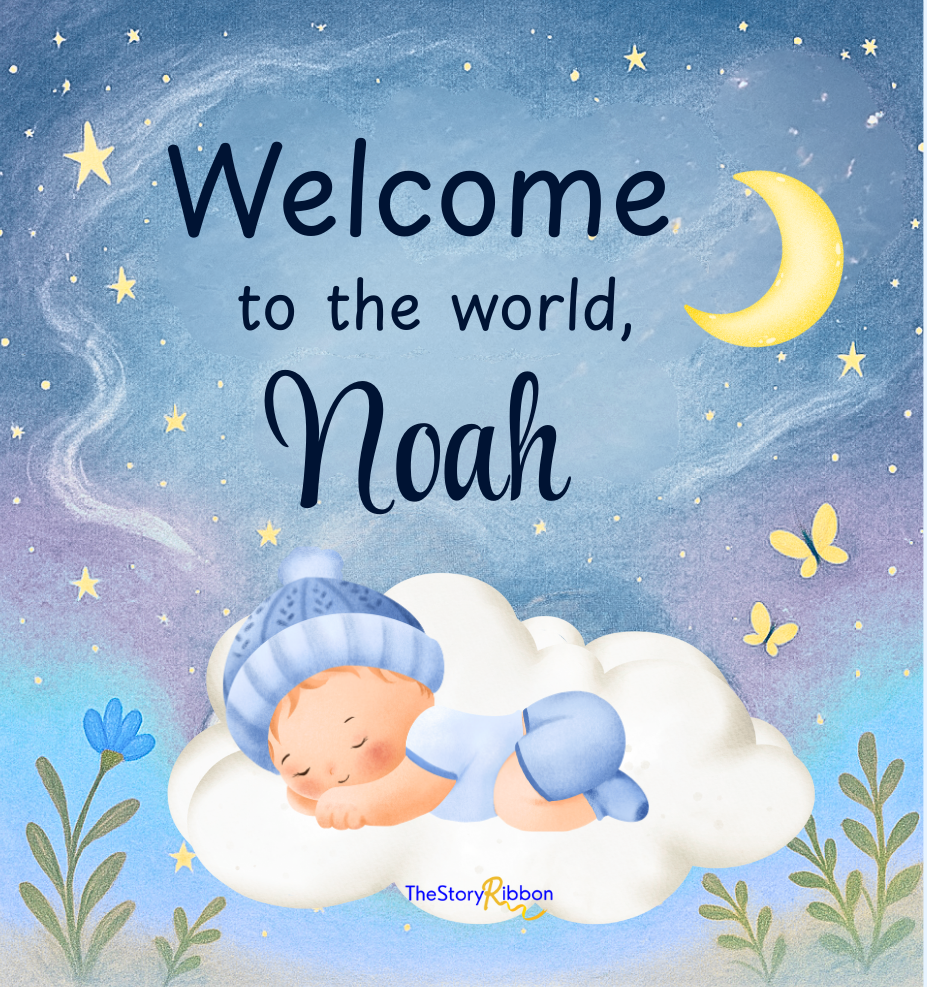 Welcome to the World Personalized Baby Book - Custom Keepsake for Expecting Parents
