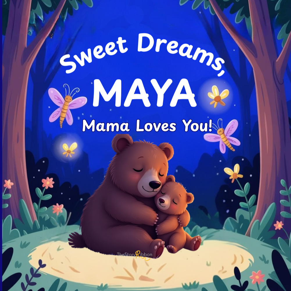 Personalized Bedtime Story for Kids – A Gentle Animal Tale of Moms and Little Ones