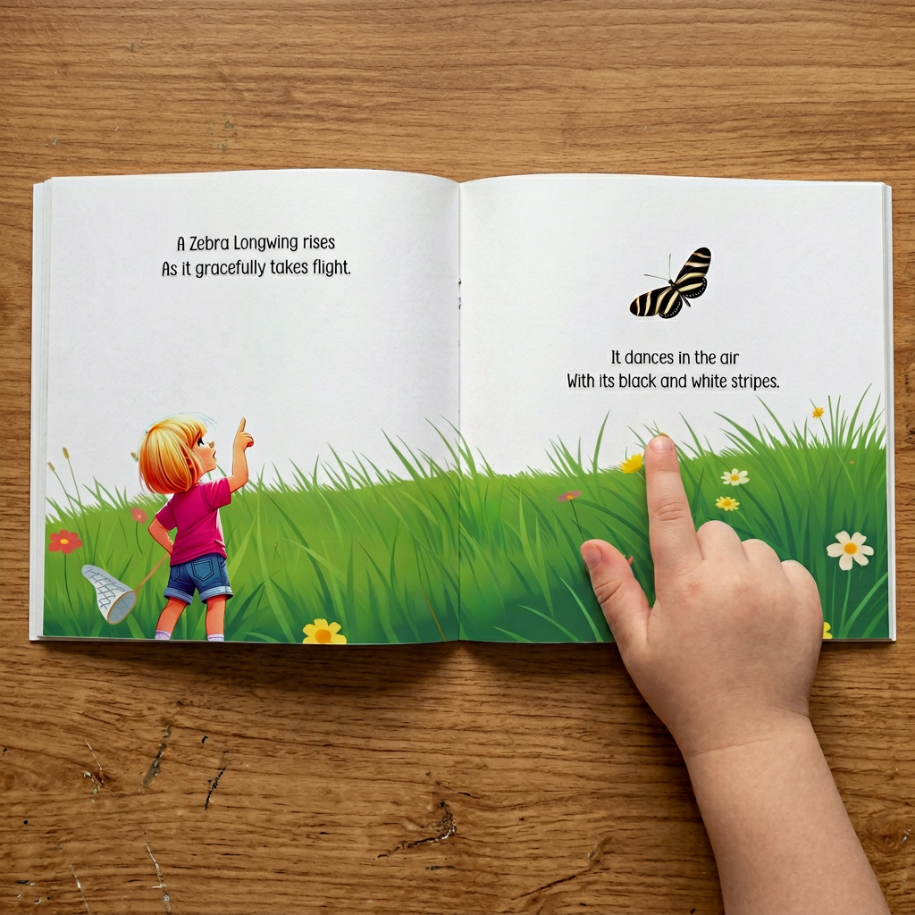 Butterfly Book for Kids Ages 3-7