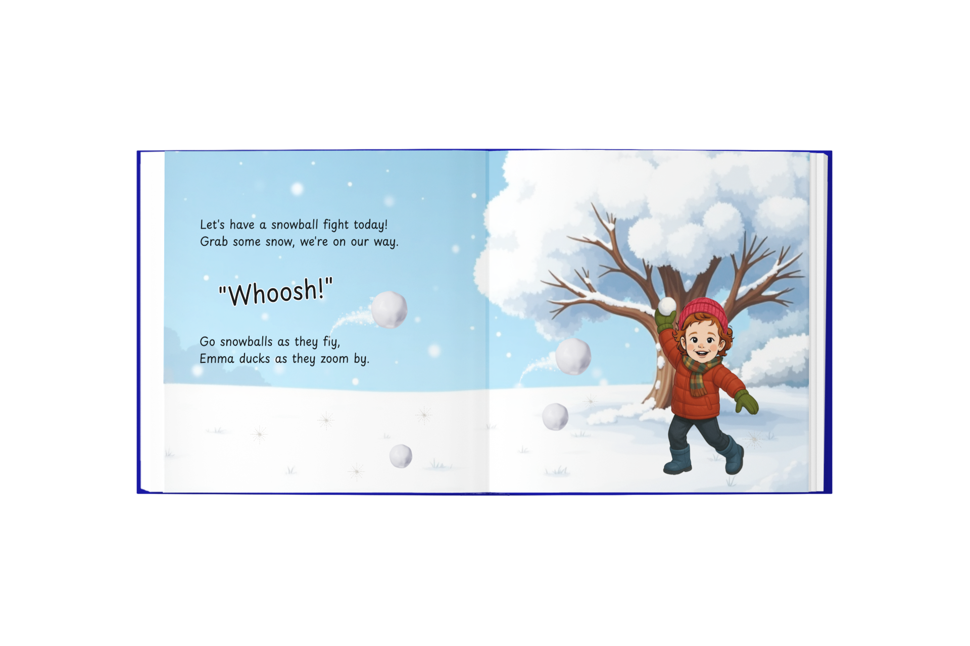 Personalized Winter Adventure Storybook | Custom Kids Book with Child’s Photo