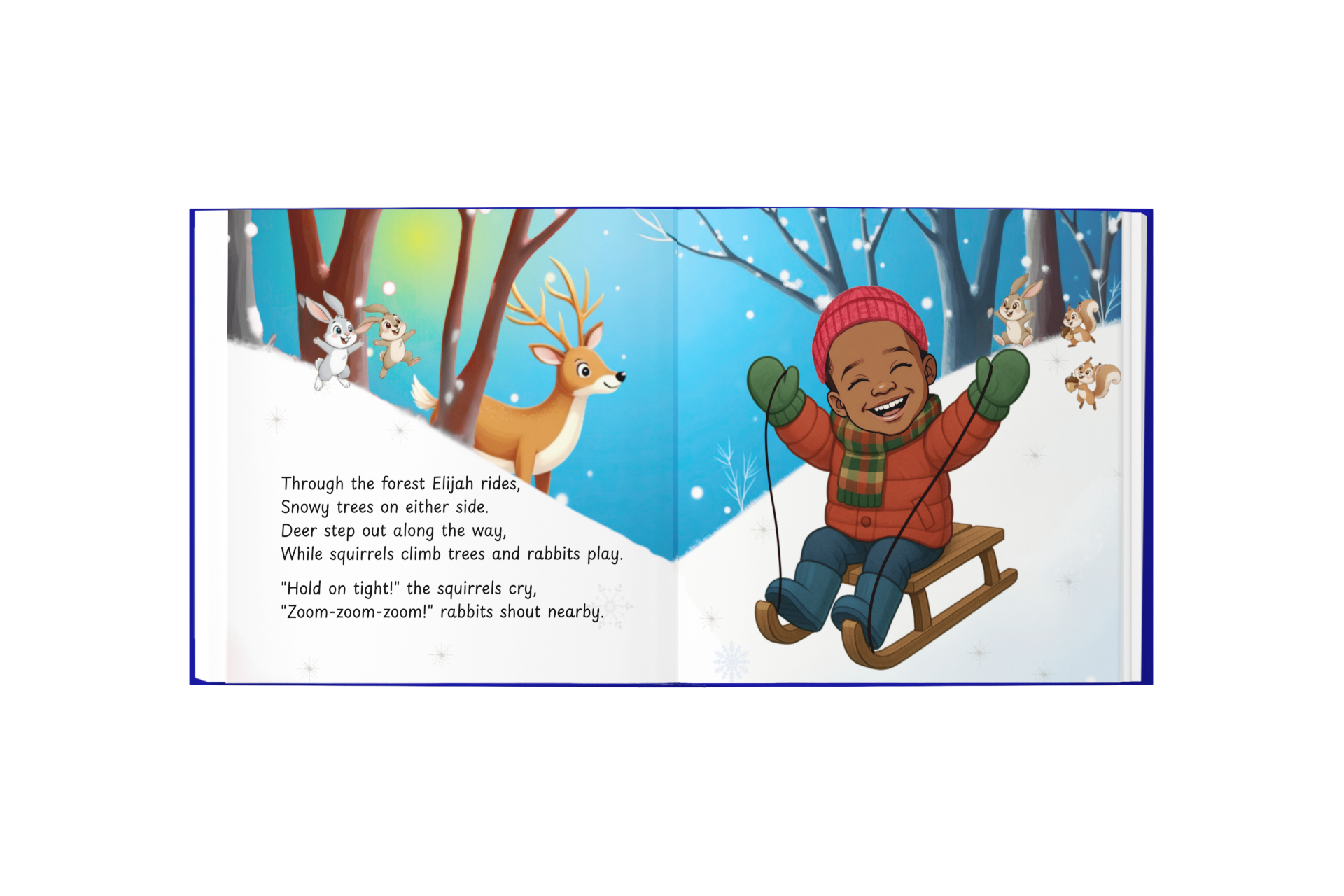 Personalized Winter Adventure Storybook | Custom Kids Book with Child’s Photo