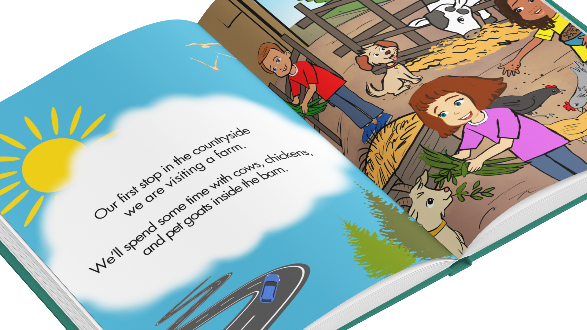 Travel Book for Kids - Road Trip Adventures