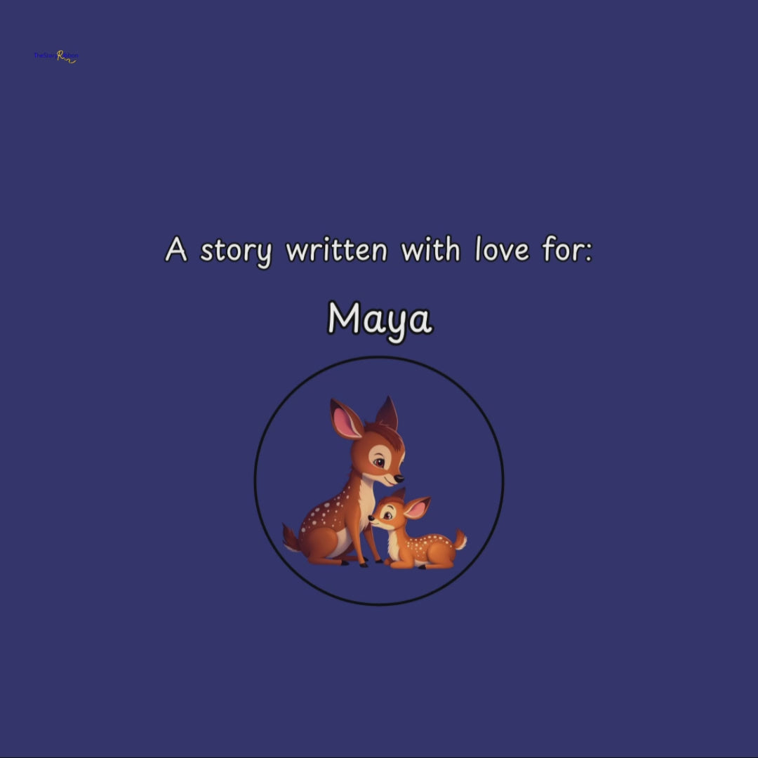 Personalized Bedtime Story for Kids – A Gentle Animal Tale of Moms and Little Ones