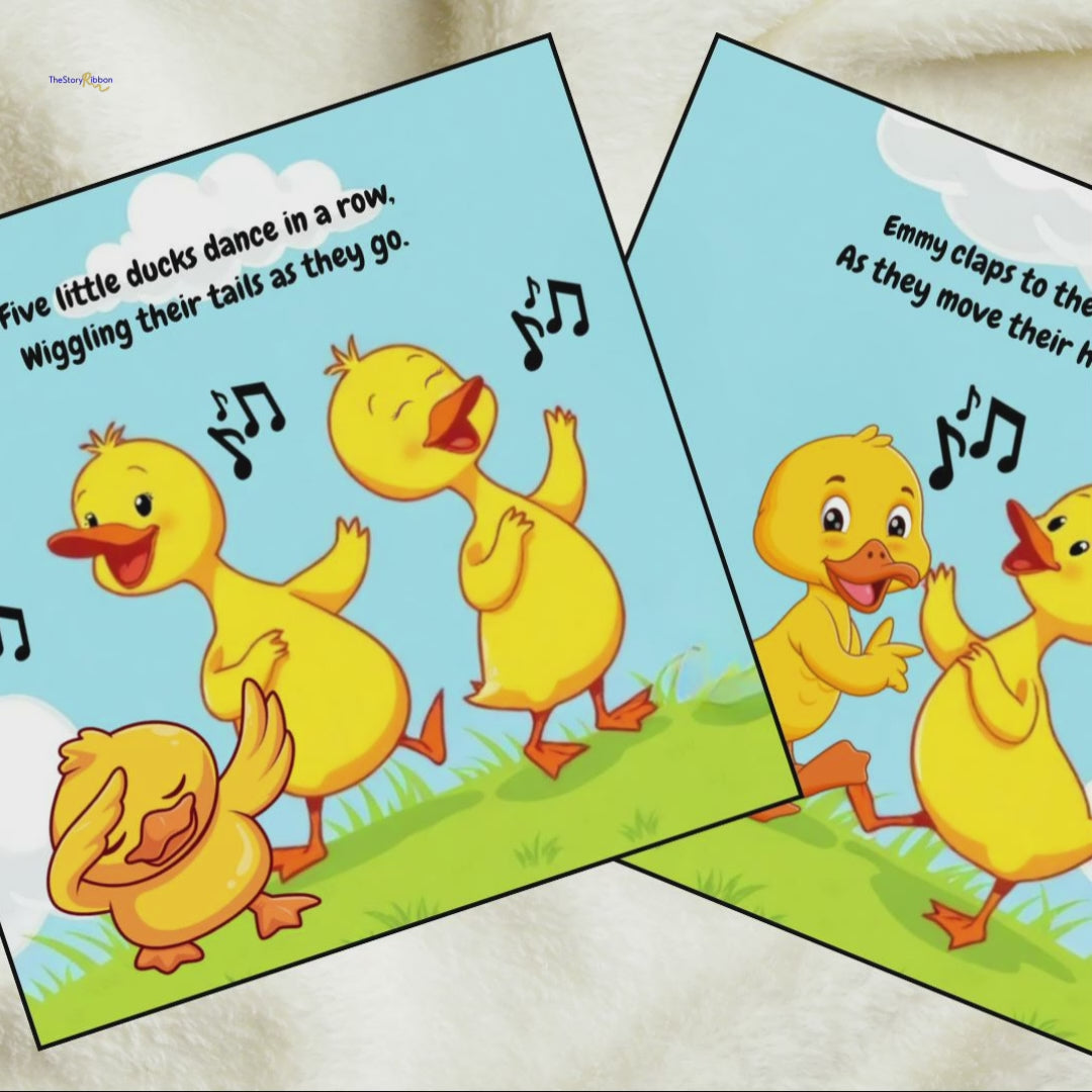 Personalized Counting Duck Story