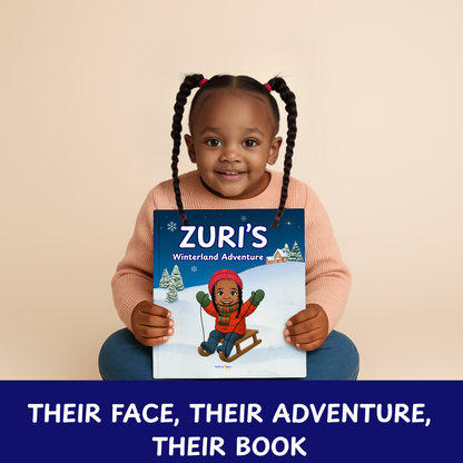 Personalized Winter Adventure Storybook | Custom Kids Book with Child’s Photo