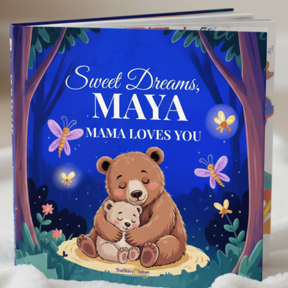 Personalized Bedtime Story for Kids – A Gentle Animal Tale of Moms and Little Ones