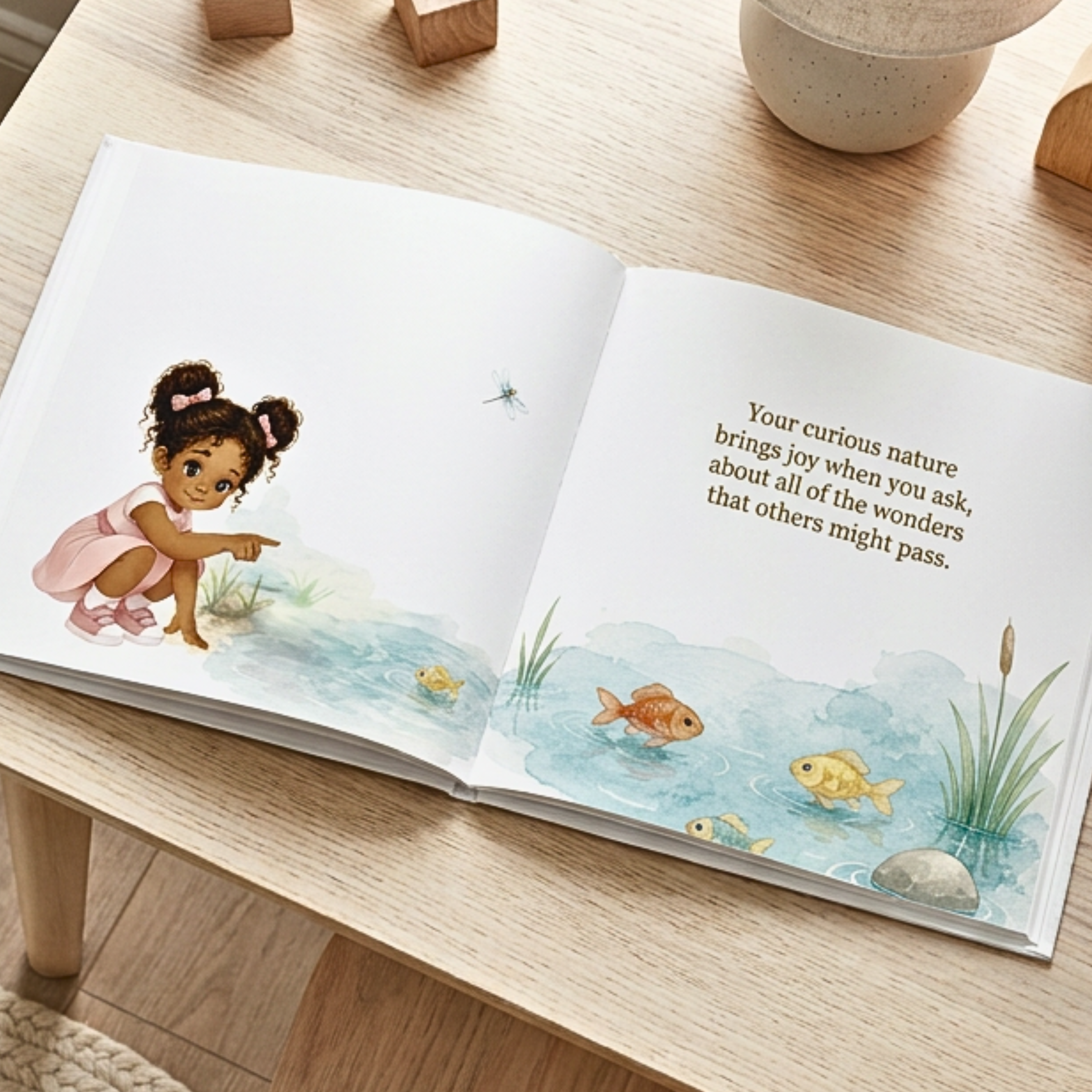 Personalized Affirmation Keepsake Book for Kids Ages 2–5