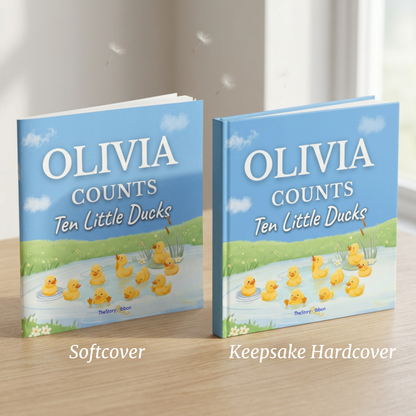 Personalized Duck Bedtime Story for Toddlers &amp; Preschoolers