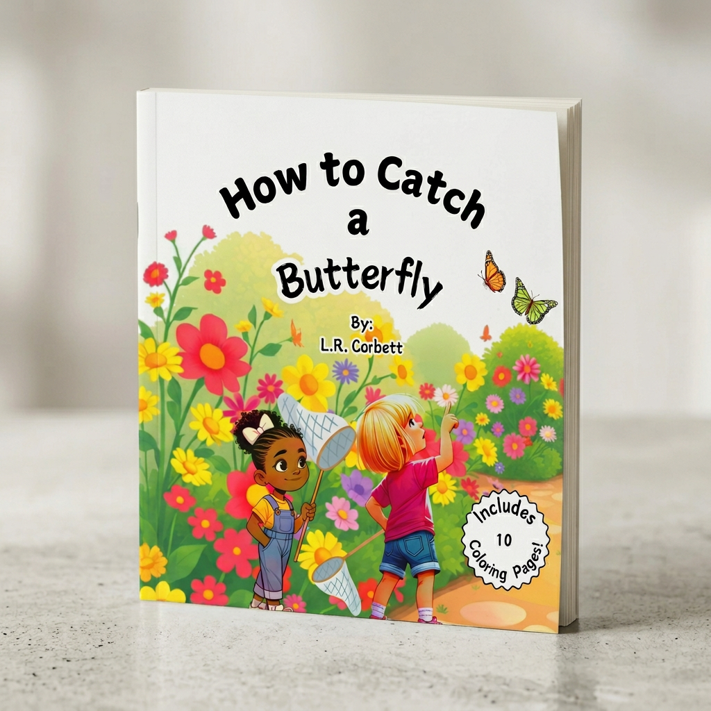Butterfly Book for Kids Ages 3-7
