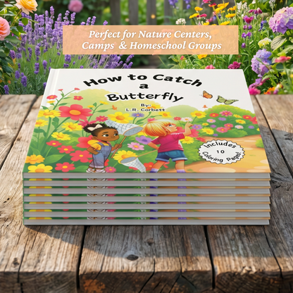 Butterfly Book for Kids Ages 3-7