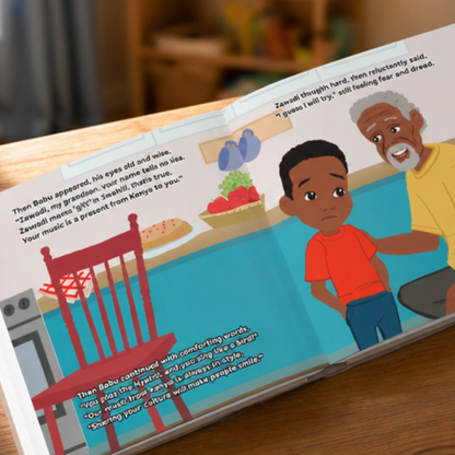 When Zawadi Sang – A Children’s Book About Shyness &amp; Culture