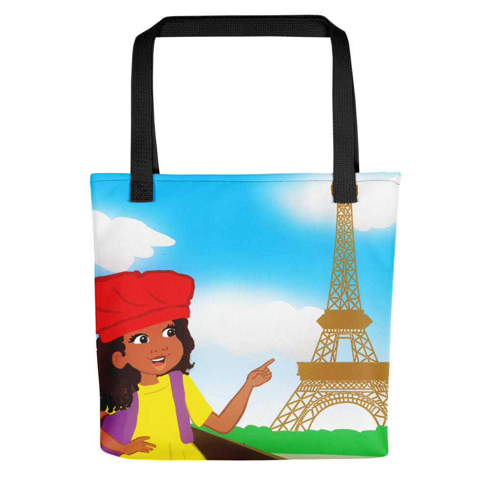 &quot;Paris&quot; Themed Tote Bag