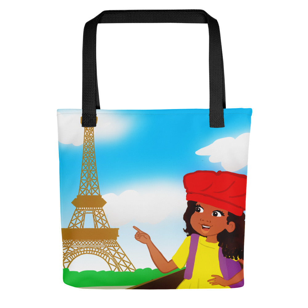 &quot;Paris&quot; Themed Tote Bag