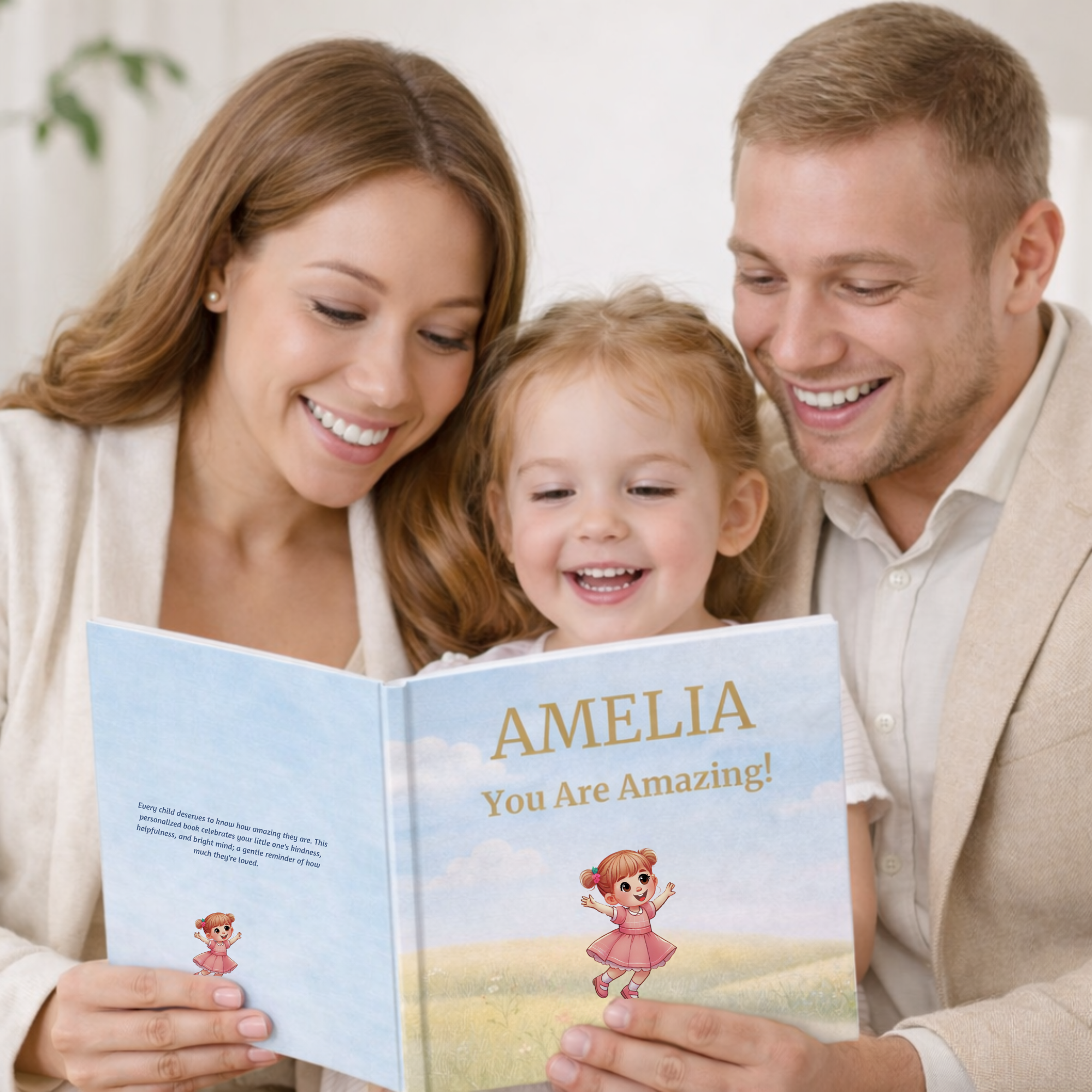 Custom Self-Esteem Book for Toddlers and Preschoolers