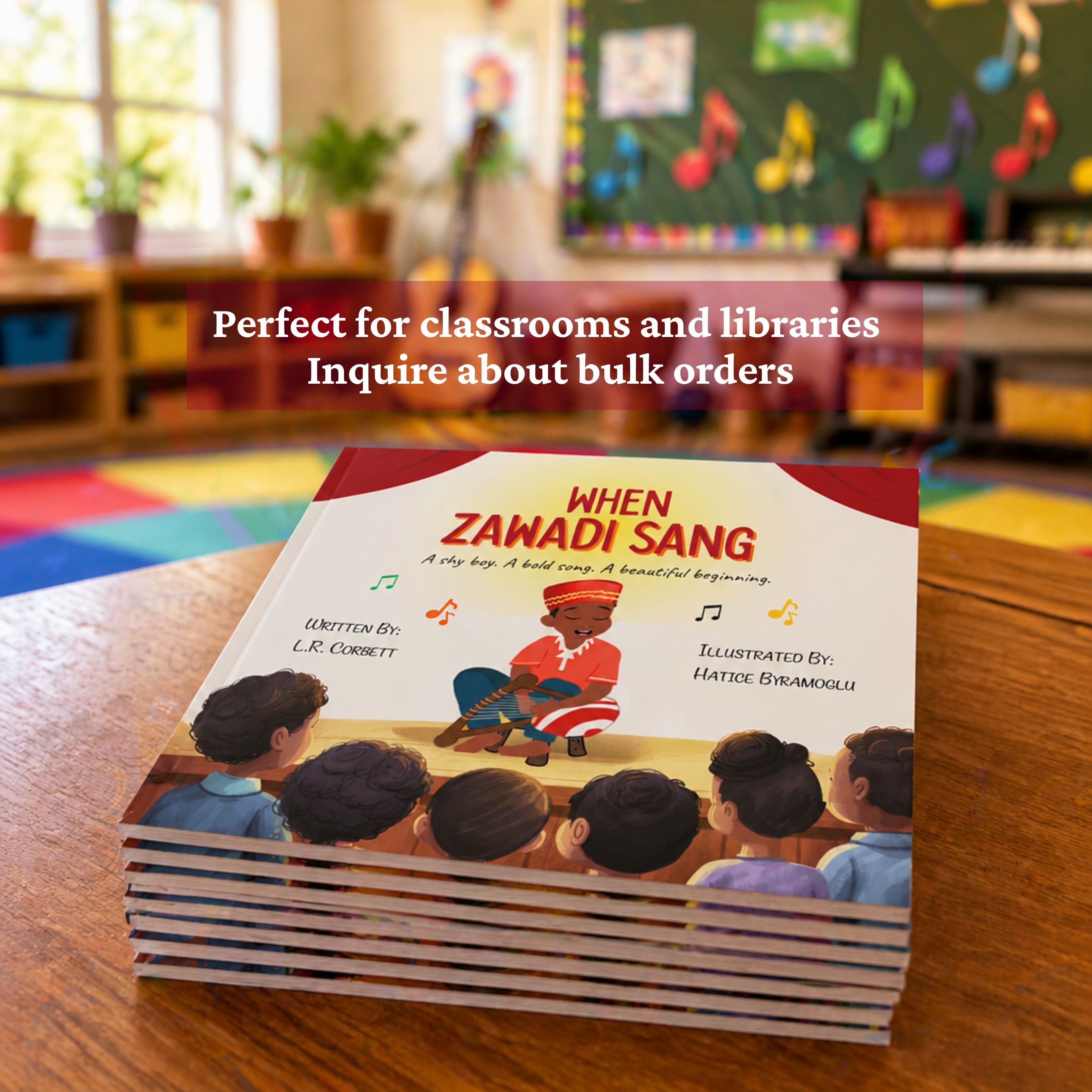 When Zawadi Sang – A Children’s Book About Shyness &amp; Culture