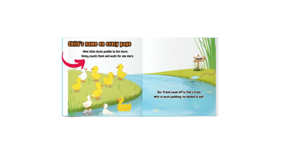 Personalized Counting Duck Story