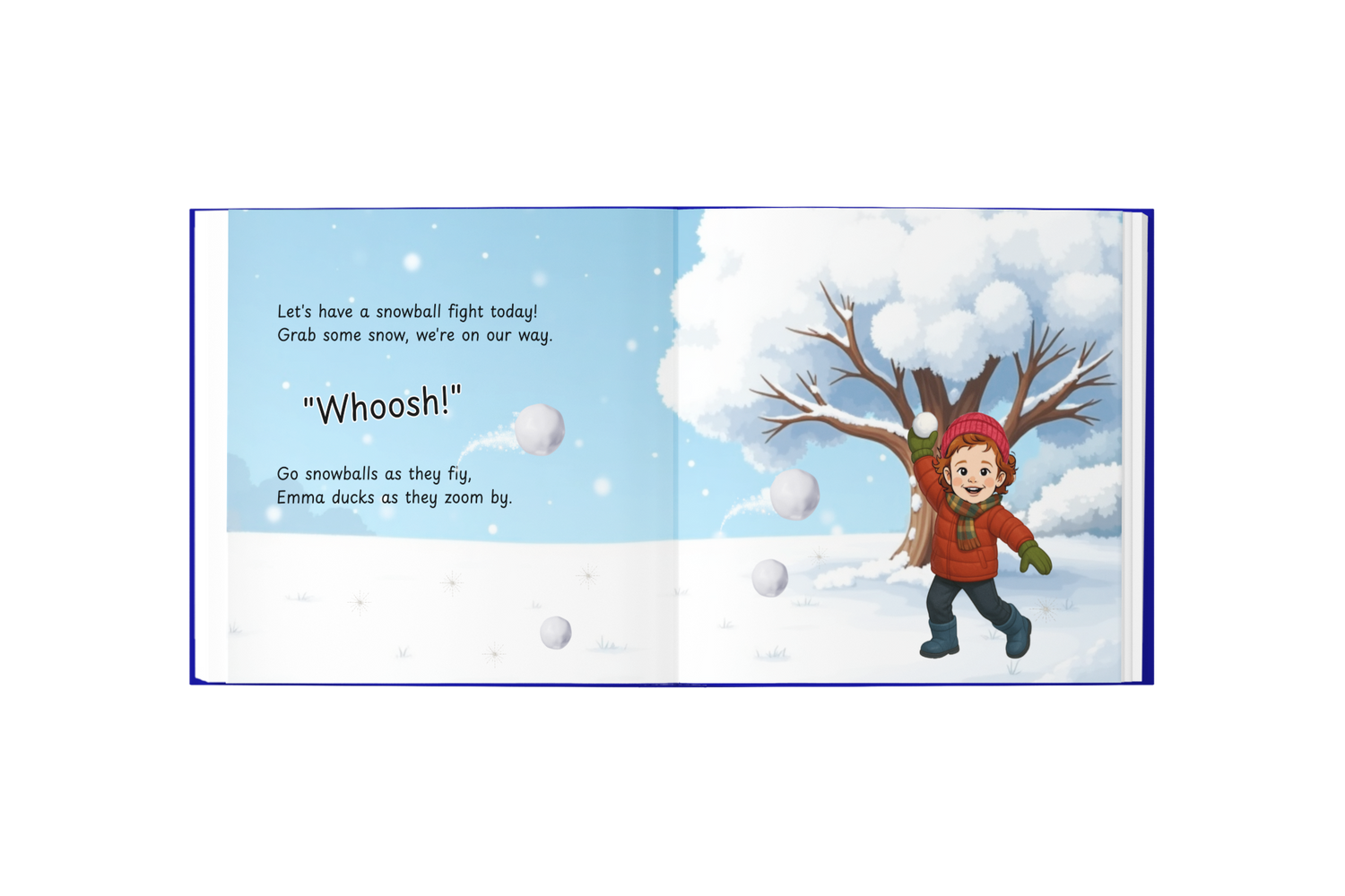 Personalized Winter Adventure Storybook | Custom Kids Book with Child’s Photo