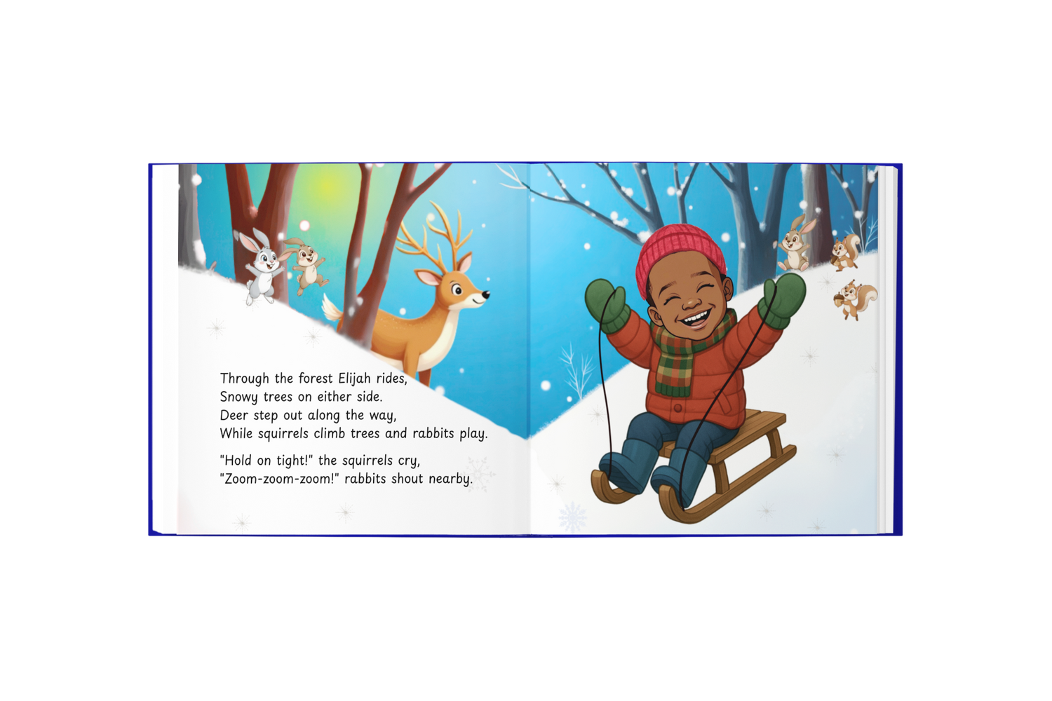Personalized Winter Adventure Storybook | Custom Kids Book with Child’s Photo